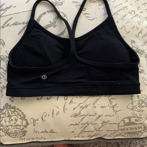 Lululemon Flow Y Bra black size 4